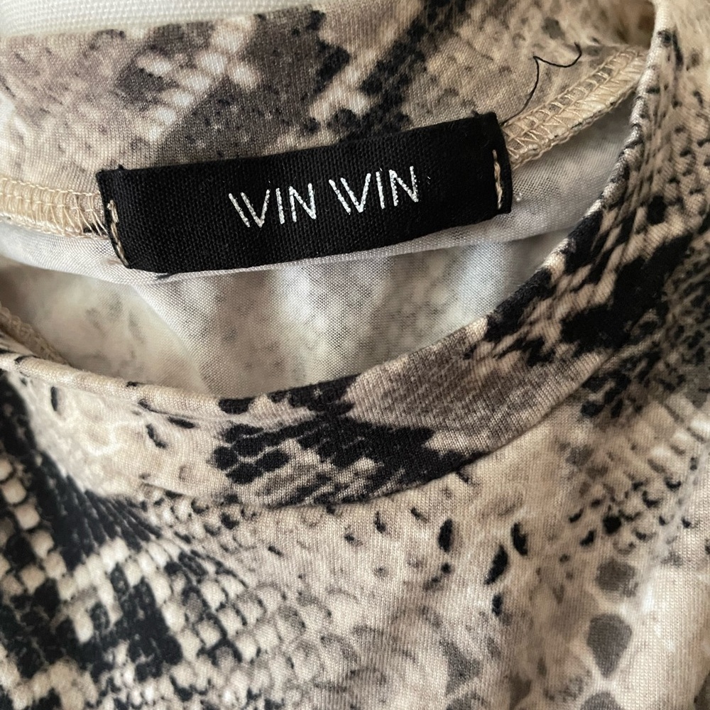 Snakeskin Print Maxi Dress- EUC - Picture 3 of 5